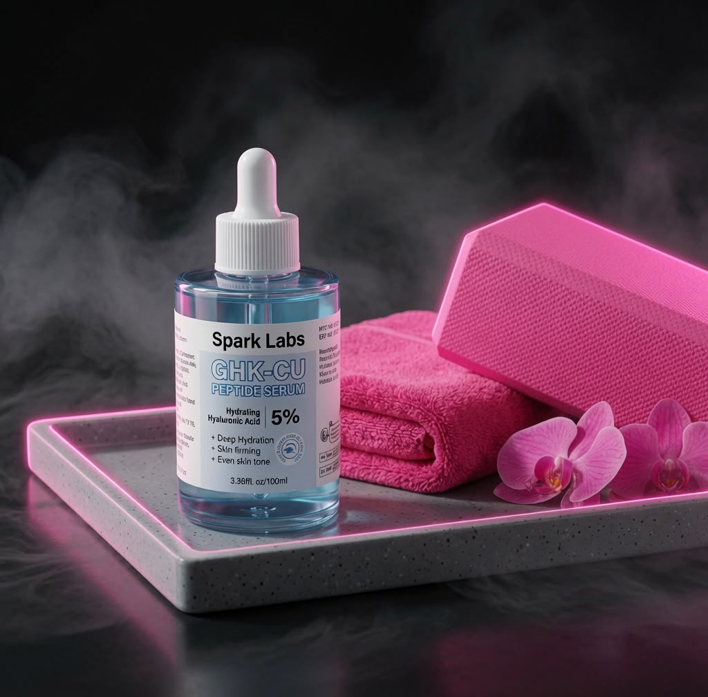 GHK-CU PEPTIDE HYDRATING SERUM 5% HYALURONIC ACID