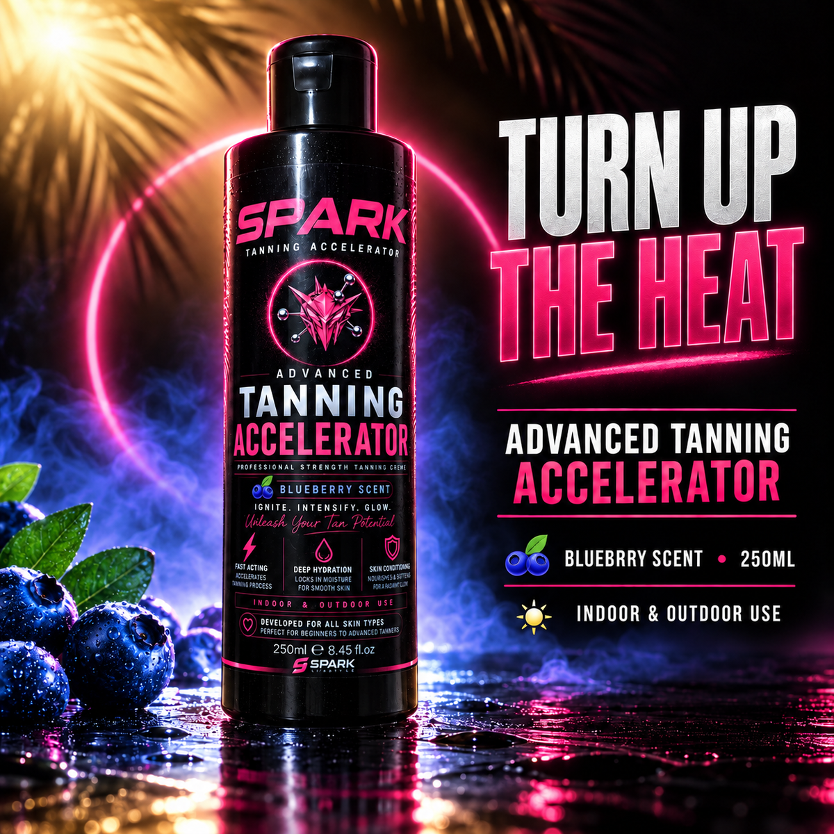 Spark Tanning Accelerator 250ml blueberry (Copy)