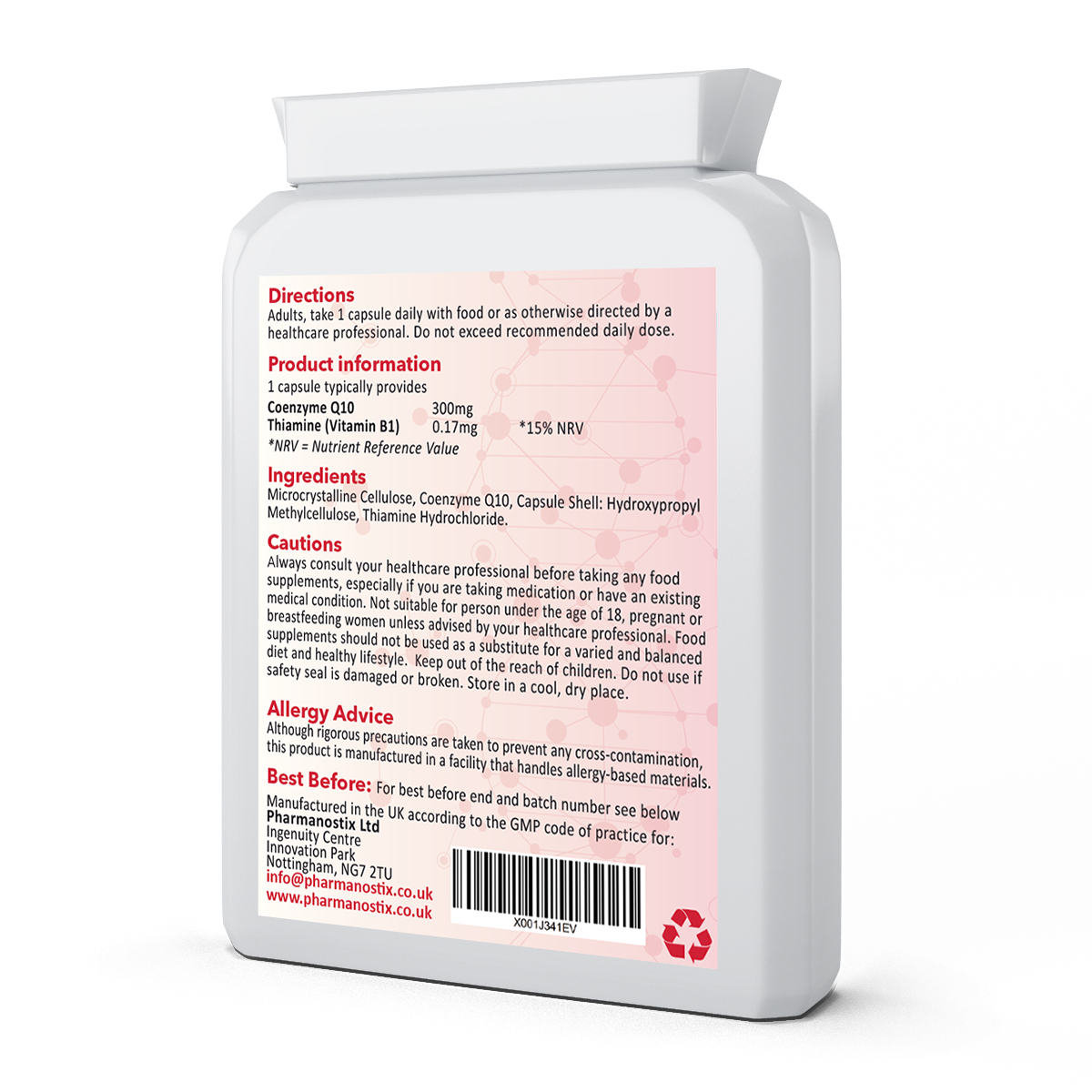 CoEnzyme Q10 Plus (300mg) Capsules